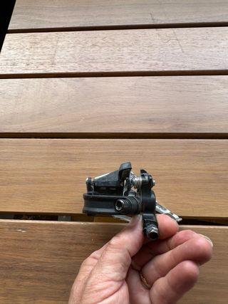 Desviador Shimano + Desviador SRAM