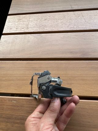 Desviador Shimano + Desviador SRAM