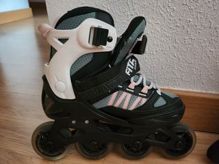 Patines Oxelo niña - talla ajustable 32-35