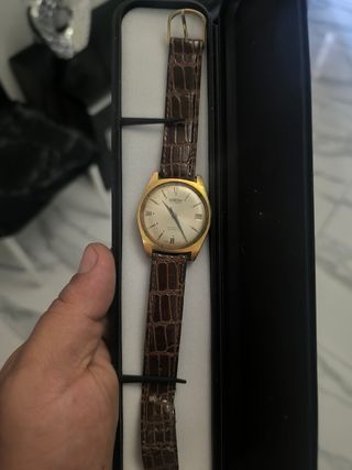 Reloj Burgeon automático dorado