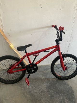 BMX Decathlon roja - Bicicleta en buen estado