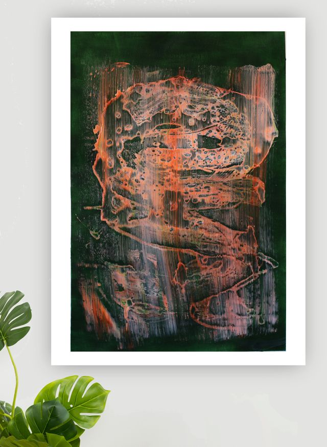 Cuadro abstracto - Pintura original