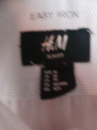 Camisa H&M blanca talla M