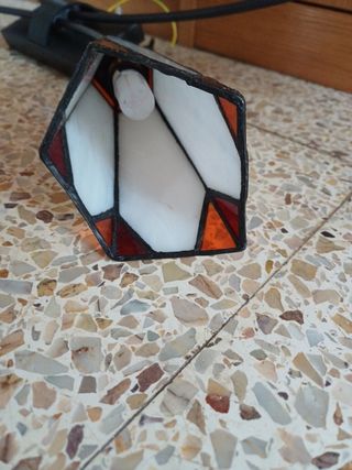 Lampara rústica 4 brazos