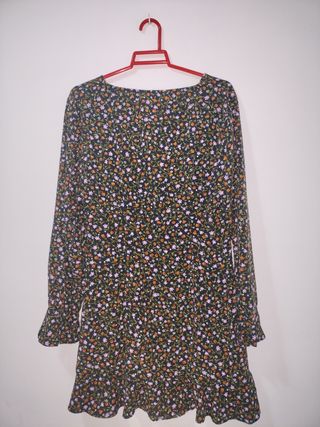 Vestido Zara estampado flores