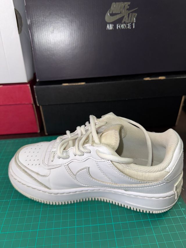 Nike Air Force 1 Shadow 38 bianche