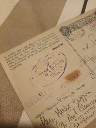 Cartolina postale militare italiana