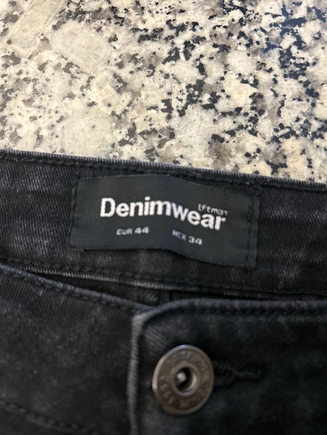 Jeans Denimwear pretos - Tamanho L