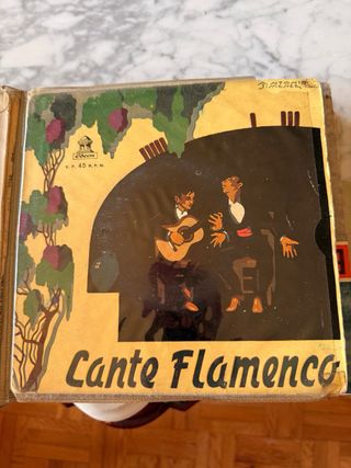 Lote de 22 discos de vinilo antiguos