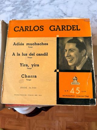 Lote de 22 discos de vinilo antiguos