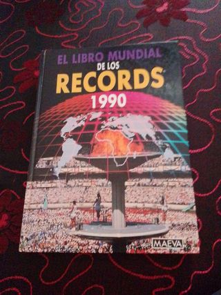 Libro Récords Mundiales 1990