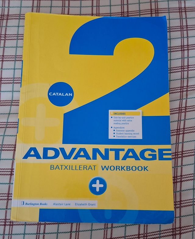 Libro inglés workbook 2° de Bachillerato