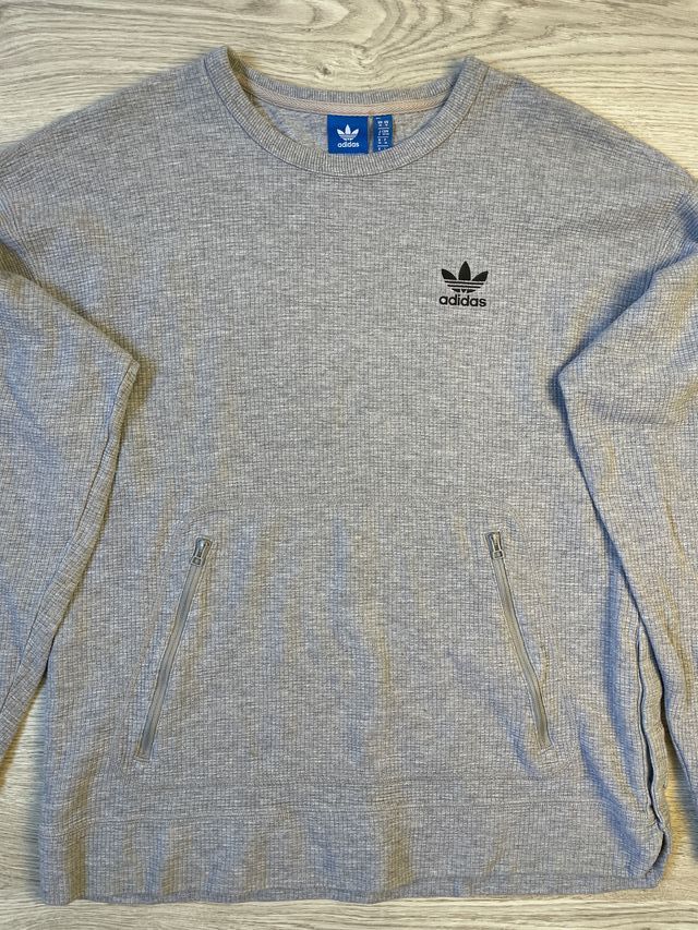 Sudadera Adidas Gris