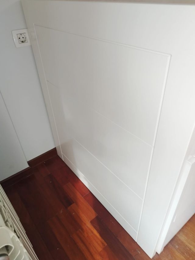 Cama nido blanca con cajones