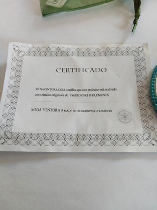 Pulsera Swarovski Elements turquesa