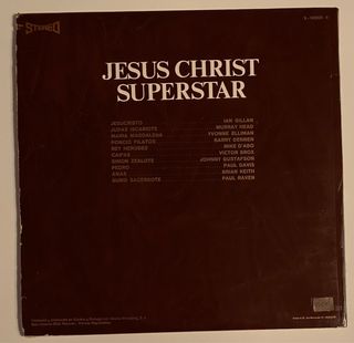 JESUS CHRIST SUPERSTAR 1a. Edición Original -2 LPs