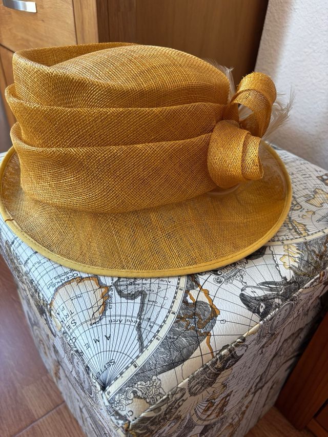 Sombrero Paja Amarillo - Nuevo