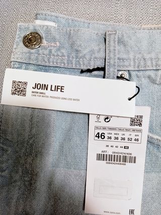Bermuda Denim Beach Zara Join Life IT 52 EUR 46