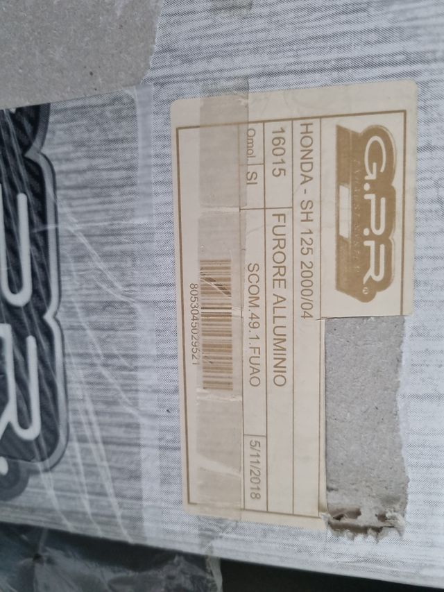 Escape GPR Honda SH 125 (00-04)