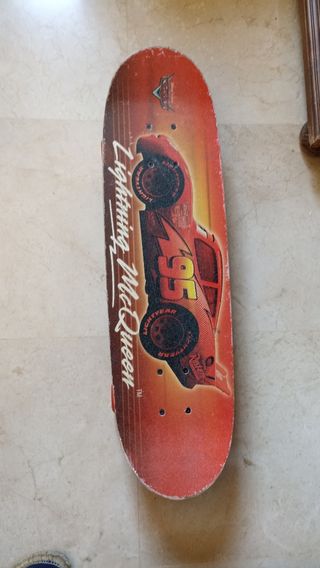 Monopatín Infantil Cars McQueen