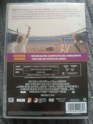 DVD Bohemian Rhapsody - Queen