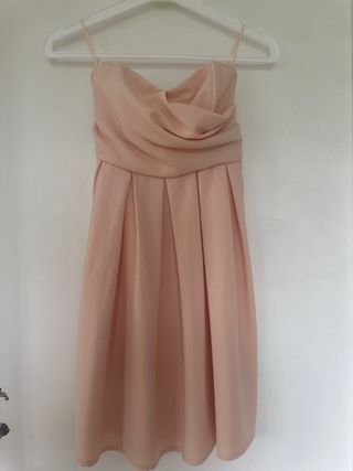 Vestido Pull&Bear rosa talla S