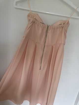 Vestido Pull&Bear rosa talla S