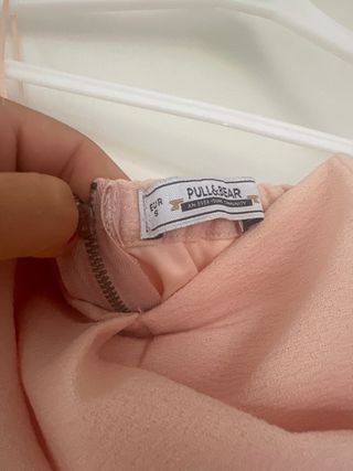 Vestido Pull&Bear rosa talla S
