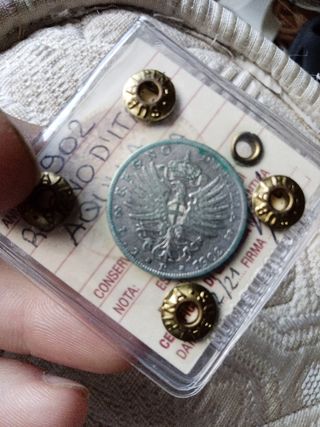 1 Lira 1902 Regno Italia - Aquila