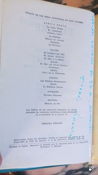 Libros antiguos  ( Años 50 )