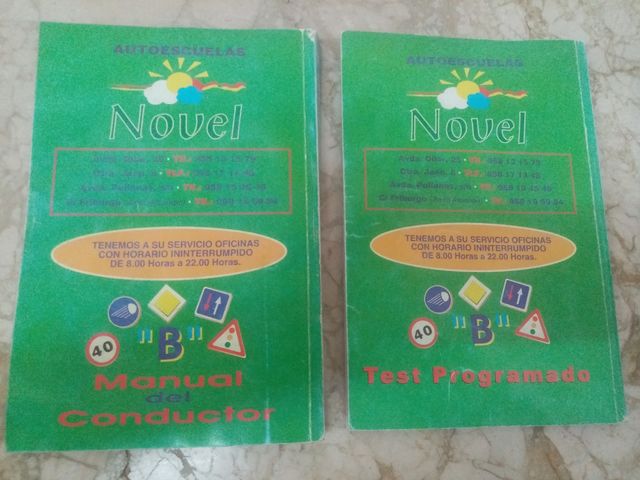 Manual y test conducir Novel