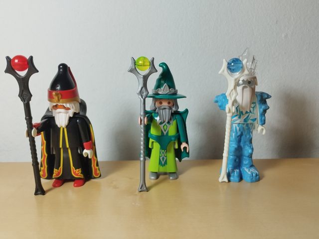 Conjunto de Playmobil.