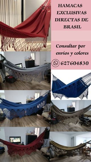 Hamacas brasileñas algodón Brasil