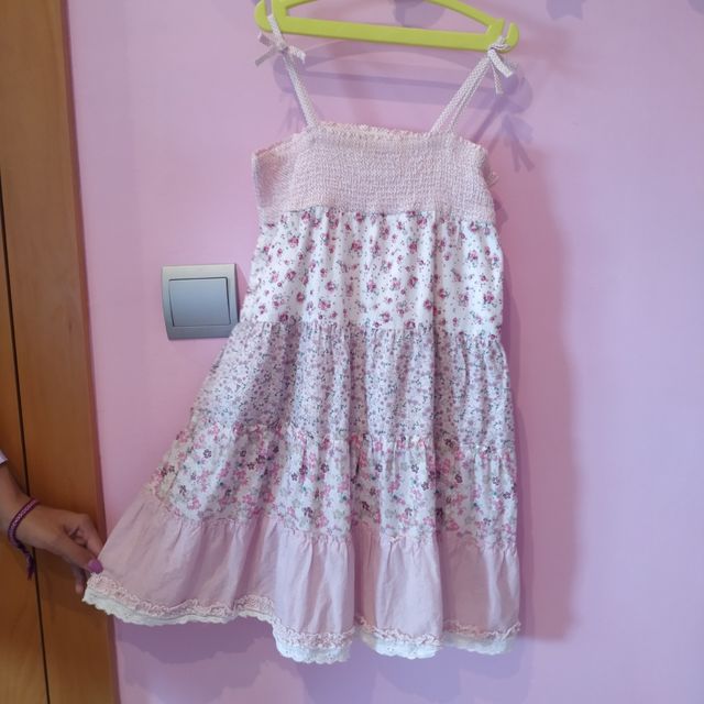 VESTIDO TIRANTES DE H&M - Talla 6-7