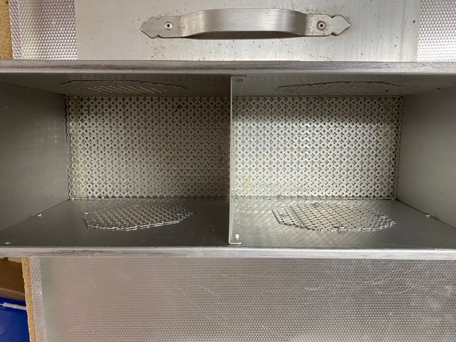 Transportín pájaros metálico