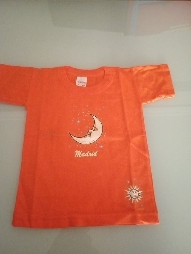 Camiseta niño Madrid - Luna