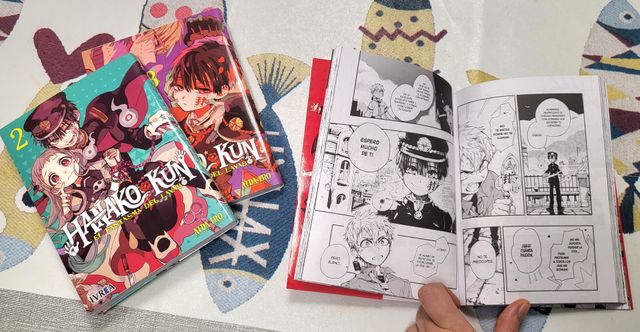 Lote Hanako-kun el Fantasma del lavabo 1-3