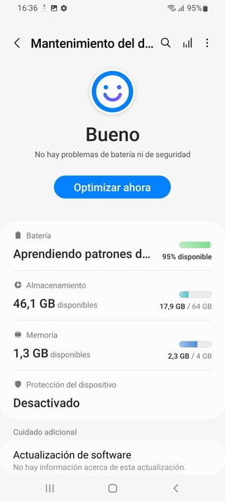 Samsung Galaxy A31 - móvil negro