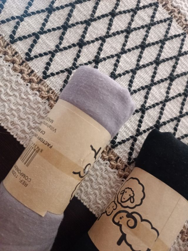 Pañuelos mujer - Negro y Rosa