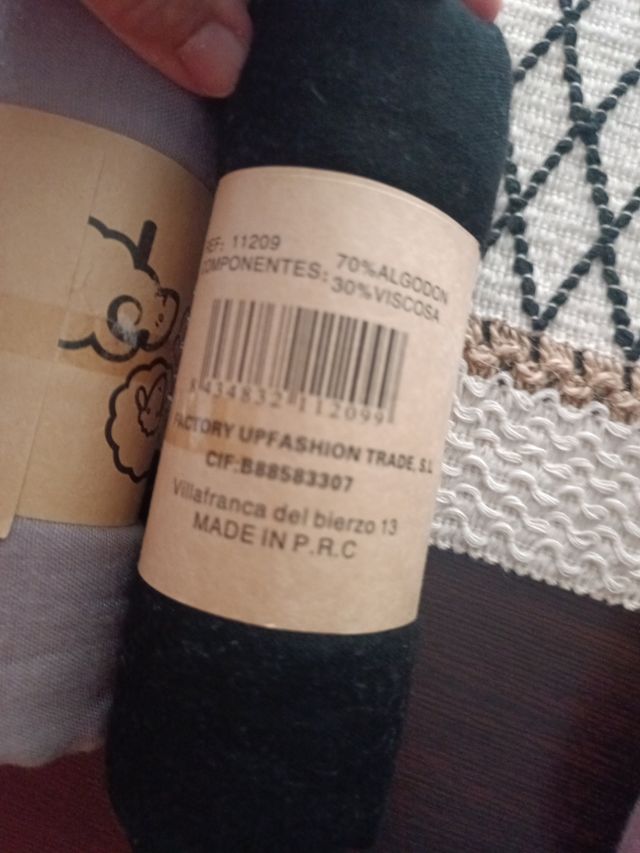 Pañuelos mujer - Negro y Rosa