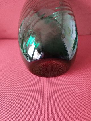 Vaso vetro Murano anni '60 - verde