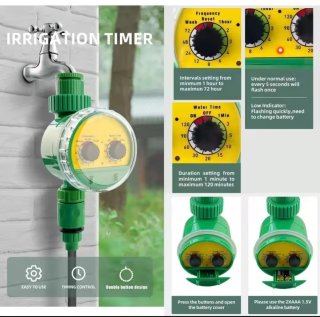 Temporizador Grifo para Riegos Automáticos Jardin