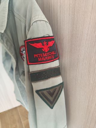 Giacca personalizzata Top Gun verde oliva unisex