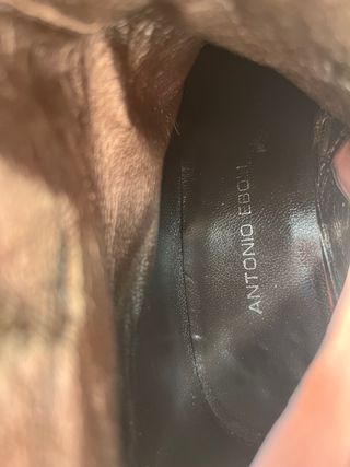 Stivali Antoniolli scamosciati rosa 36,5