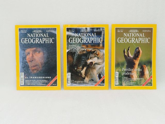 LOTE Libros o Fascículos. National Geographic