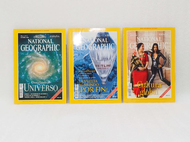 LOTE Libros o Fascículos. National Geographic