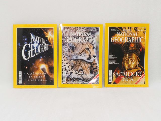 LOTE Libros o Fascículos. National Geographic