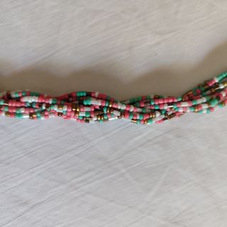 Gargantilla,collar,choker trenzado multicolor boho