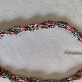 Gargantilla,collar,choker trenzado multicolor boho