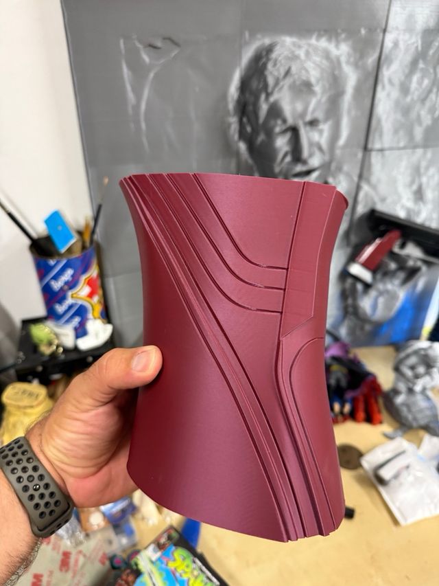 PLA 850 Sakata 3D Rojo Vino Seda x2